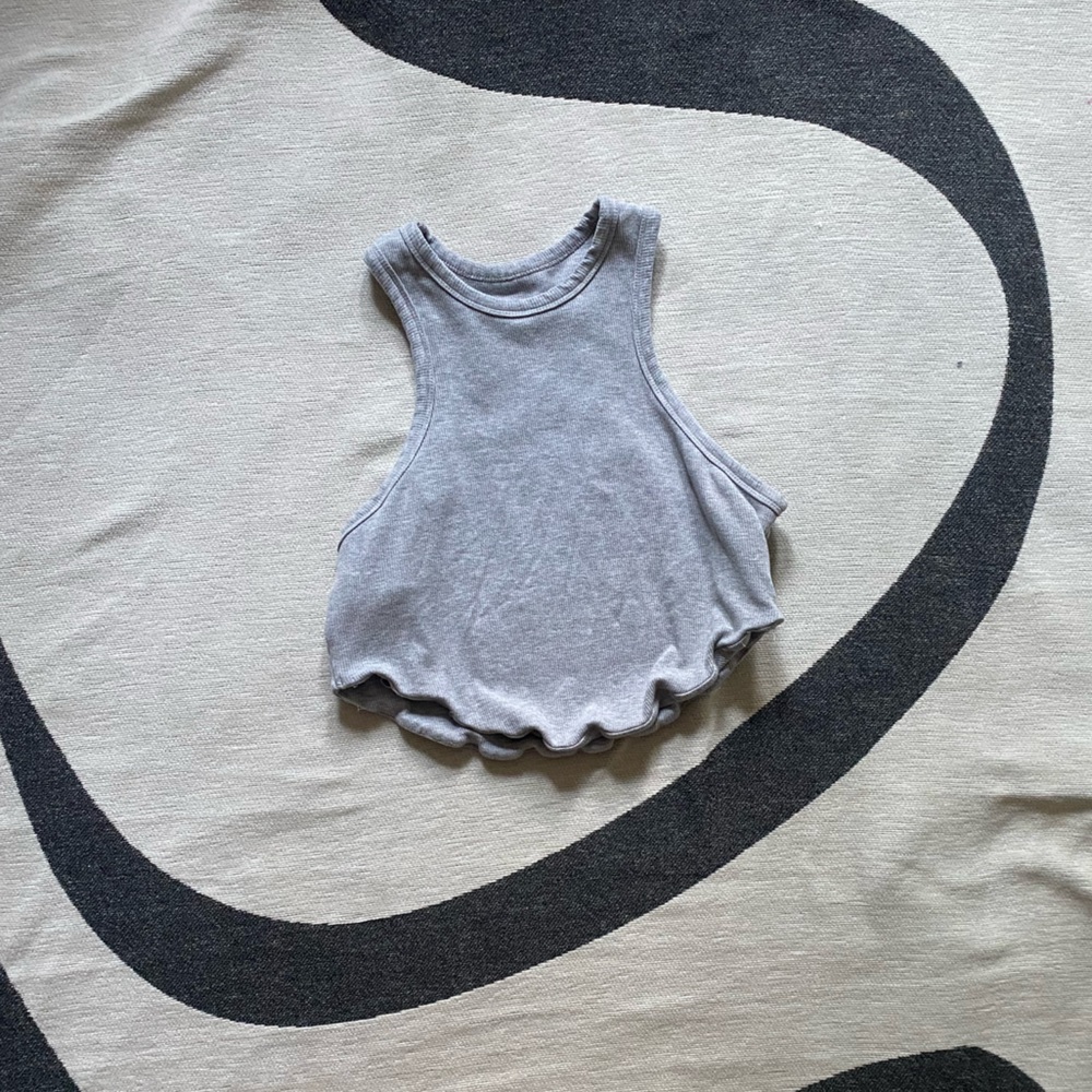 Grey mini top